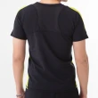 【FREEZONE】男短袖T恤運動上衣（黑黃）(吸濕排汗/慢跑/跑步/登山/重訓/健身房/瑜伽)