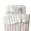 【Lolbaby】超細纖維午睡毯枕墊3件組(多款可選-兒童睡袋)