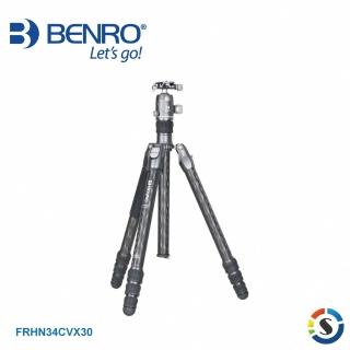 【BENRO 百諾】FRHN34CVX30 犀牛系列碳纖維三腳架套組(勝興公司貨)