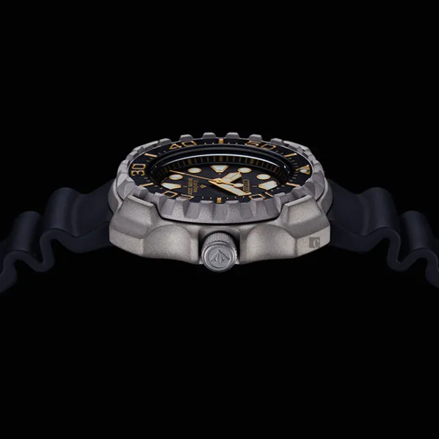 【CITIZEN 星辰】PROMASTER 限量 鈦 1982年復刻版光動能200米潛水錶 男錶 畢業 禮物(BN0220-16E)