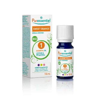 【Puressentiel 璞萃】有機認證 甜橙精油 10ml(Ecocert有機認證)