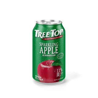 【Tree Top 樹頂】蘋果氣泡飲320ml*6罐入