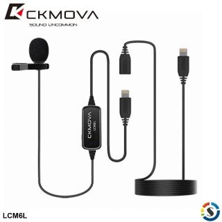 【CKMOVA】全向電容式領夾式麥克風 LCM6L Lightning(勝興公司貨)