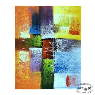 【御畫房】手繪無框油畫-堆金疊玉 40x50cm