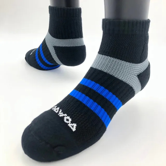 【WOAWOA】5雙組 運動減壓氣墊中筒襪(除臭襪 登山襪 健走襪 運動襪 足弓襪 機能襪 登山鞋 氣墊襪 9158433)