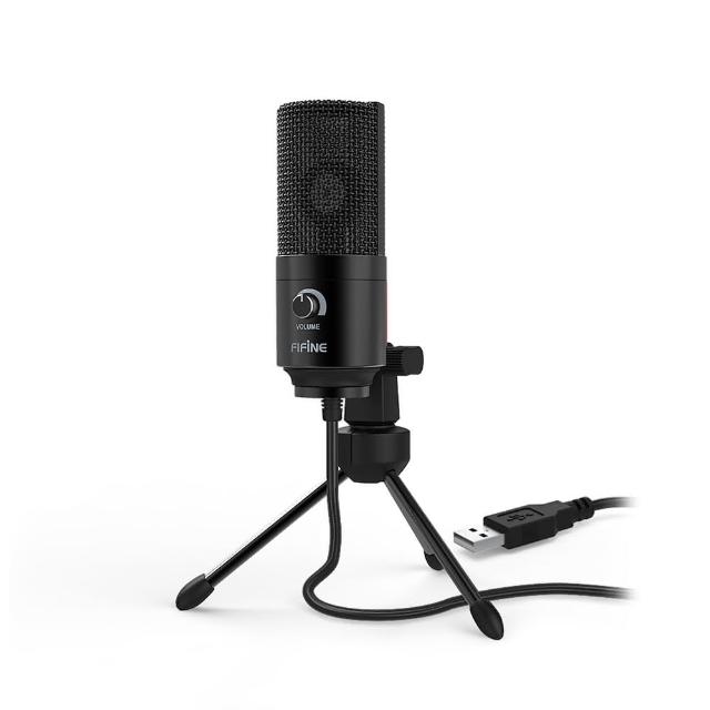 【FIFINE】K669 USB心型指向電容式直播麥克風