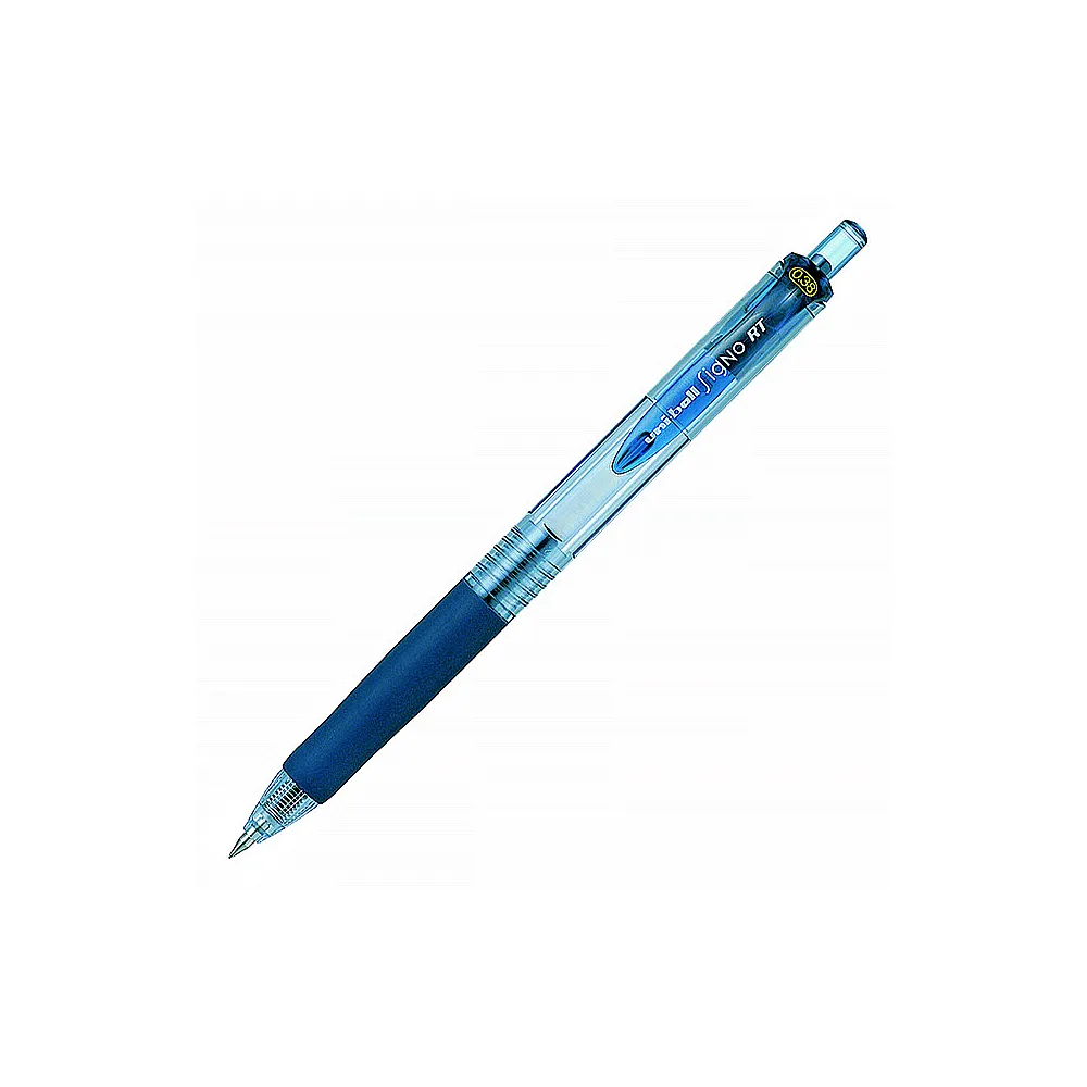 【UNI】三菱 UMN-138 超細自動鋼珠筆 0.38 深藍(3入1包)
