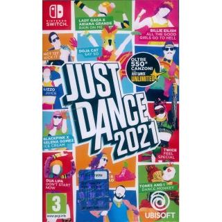 【Nintendo 任天堂】NS Switch 舞力全開 2021 中英文歐版(Just dance 2021)