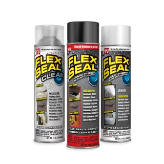 【Flex Seal】飛速防水填縫噴劑-原廠正品396ml(防水 止漏 填縫 防銹 防腐蝕)