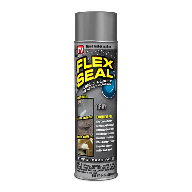 【Flex Seal】飛速防水填縫噴劑-原廠正品396ml(防水 止漏 填縫 防銹 防腐蝕)