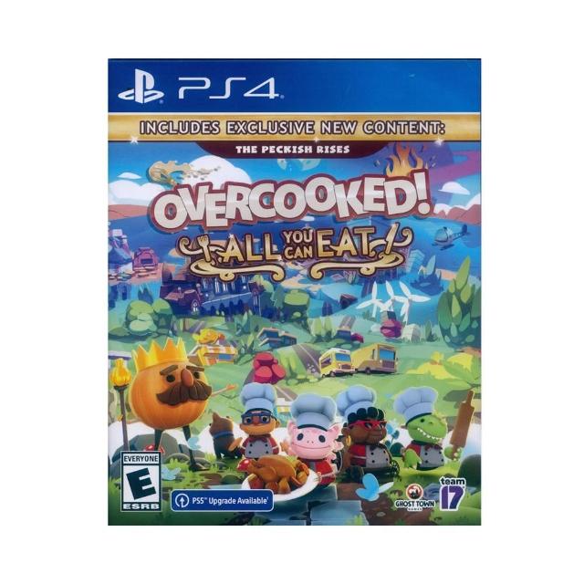 【SONY 索尼】PS4 胡鬧廚房！全都好吃 中英日文美版(Overcooked 煮過頭大合輯)
