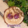 【魔女的幻紫秘境】地球儀款－天然紫水晶精油瓶項鍊(紫水晶 精油瓶 項鍊)