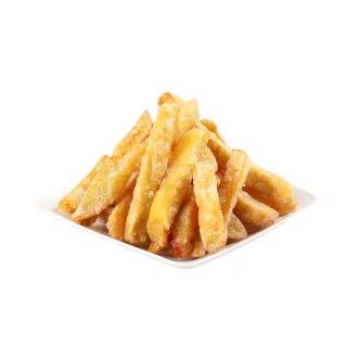 【愛上美味】黃金脆皮地瓜薯條5包(250g±10%/包 炸物/薯條/地瓜)