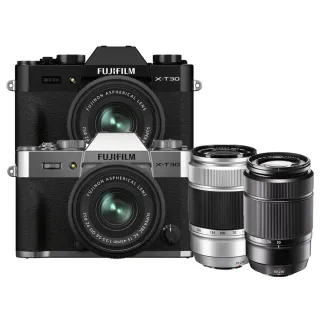 【FUJIFILM 富士】X-T30II+XC 15-45mm+XC50-230mmII(平行輸入)