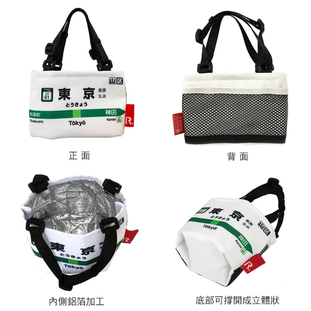 【DAIKANYAMA SELECTION】ROOTOTE x 東日本JR山手線保冷保溫飲料手提袋(5778)