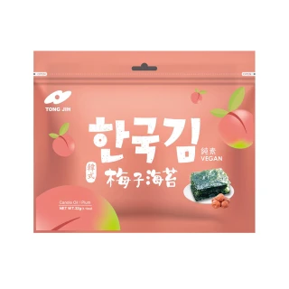 【TONG JIH 統記】極餐野海苔-梅子口味32g(海苔)