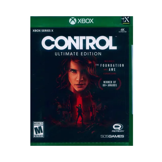 【Microsoft 微軟】XBOXSX 控制 終極版 CONTROL: ULTIMATE EDITION(中英文美版)