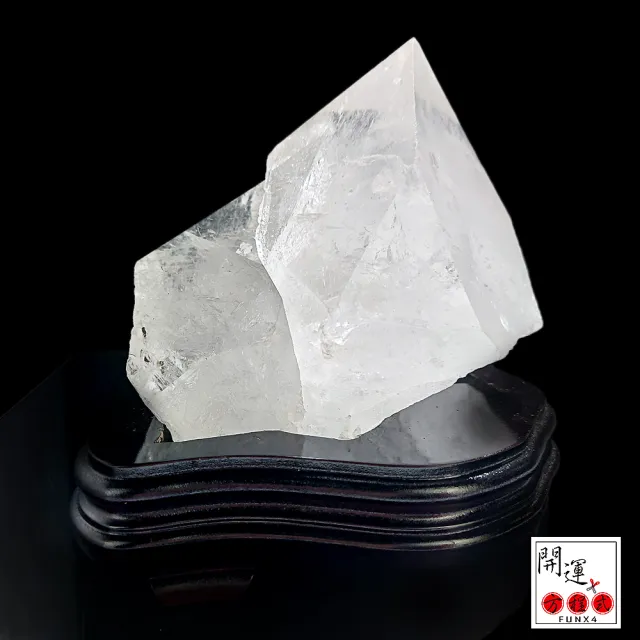 【開運方程式】天然巴西頂級中型白水晶鎮W1(1501G-一物一拍)
