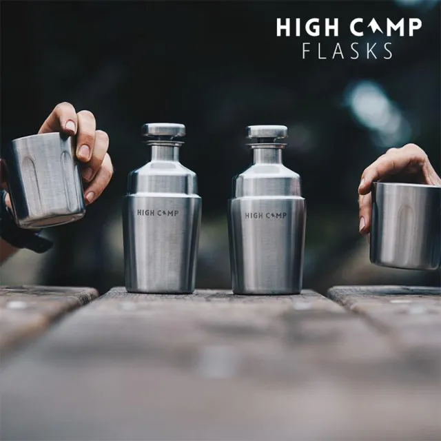 【High Camp Flasks】Firelight 375 Flask 酒瓶組(酒瓶、保溫、飲酒、質感、雞尾酒、戶外)