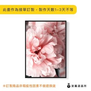 【菠蘿選畫所】花開富貴 ‧ 牡丹II-42x60cm(花卉掛畫/北歐風/客廳掛畫/空間佈置/過年裝飾)