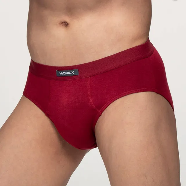 【Mr. DADADO】基礎系列 M-LL 三角褲 持續款-Modal纖維-吸濕排汗好穿-GS6168RE(舒適紅)
