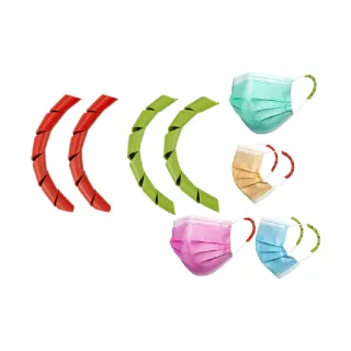 【海夫健康生活館】恩悠數位 NU 能量 口罩護耳套 兩色隨機出貨 3包裝