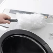 【Dagebeno荷生活】可換頭拋棄式靜電除塵掃 車用家用折疊設計方便收納(僅售20替換頭)