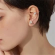 【NANA】娜娜 銀色金屬玫瑰花耳骨夾1入組 H110120315(耳骨夾)
