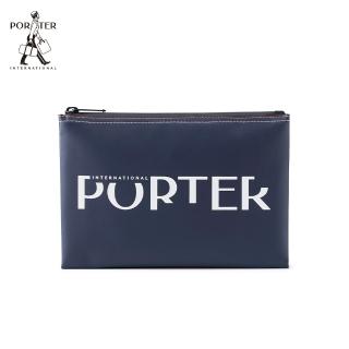 【PORTER INTERNATIONAL】復古新穎GAP收納包-S(深藍)