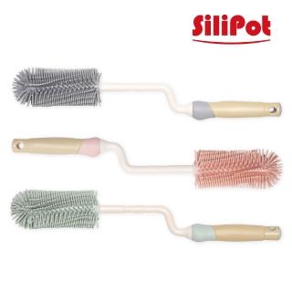 【韓國SiliPot】頂級白金矽膠旋轉瓶刷(100%韓國產白金矽膠製作)