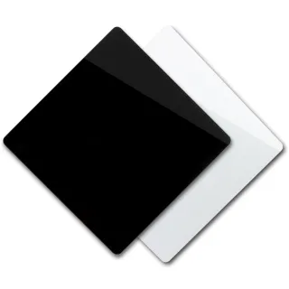 【HTR】壓克力倒影板組合三 黑白組合(60x60cmX2片)