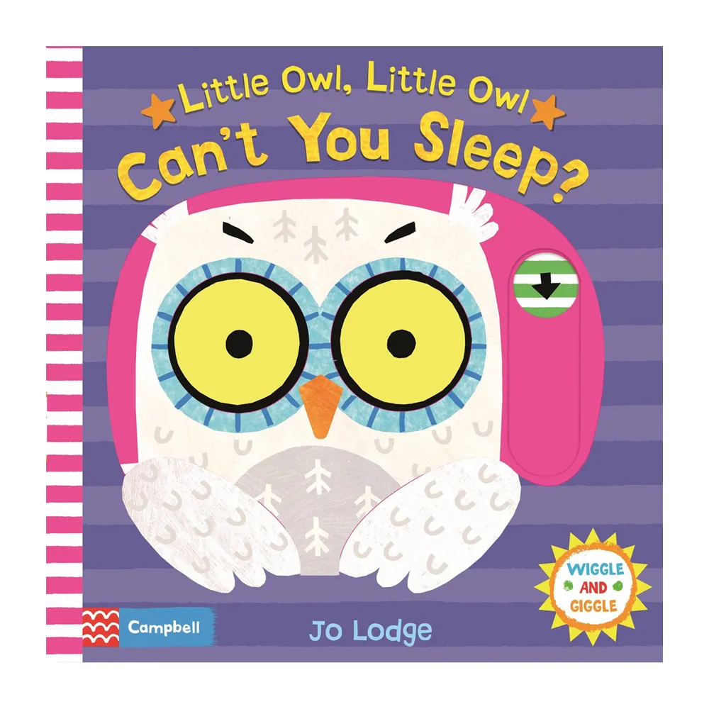 【Song Baby】Little Owl Little Owl Can’t You Sleep? 貓頭鷹睡不著嗎?(推拉書)