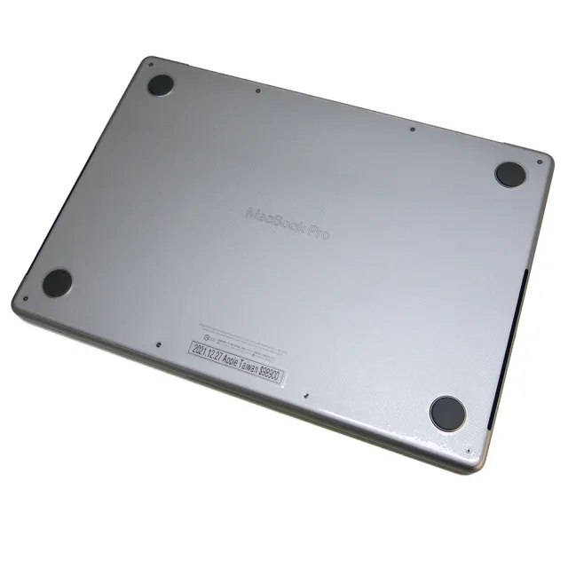 【Ezstick】MacBook Pro 14吋 A2442 透明菱格紋機身保護貼(含上蓋貼、鍵盤週圍貼、底部貼 共三張)