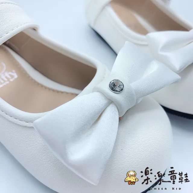 【樂樂童鞋】台灣製米菲兔公主鞋-白色(女童鞋 公主鞋 娃娃鞋 皮鞋 休)