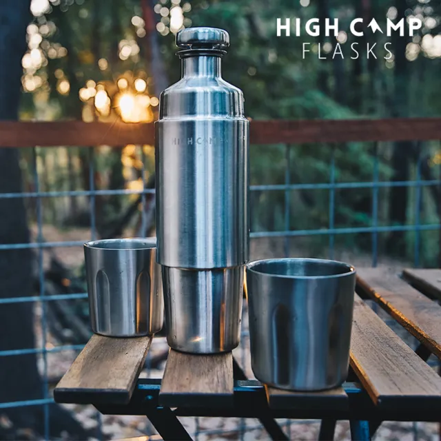 【High Camp Flasks】Firelight 750 Flask 酒瓶組(酒瓶、保溫、飲酒、質感、雞尾酒、戶外)