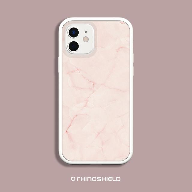 【RHINOSHIELD 犀牛盾】iPhone13 mini/Pro/Max Mod NX邊框背蓋手機殼/質感石紋-粉色夢境(獨家耐衝擊材料)