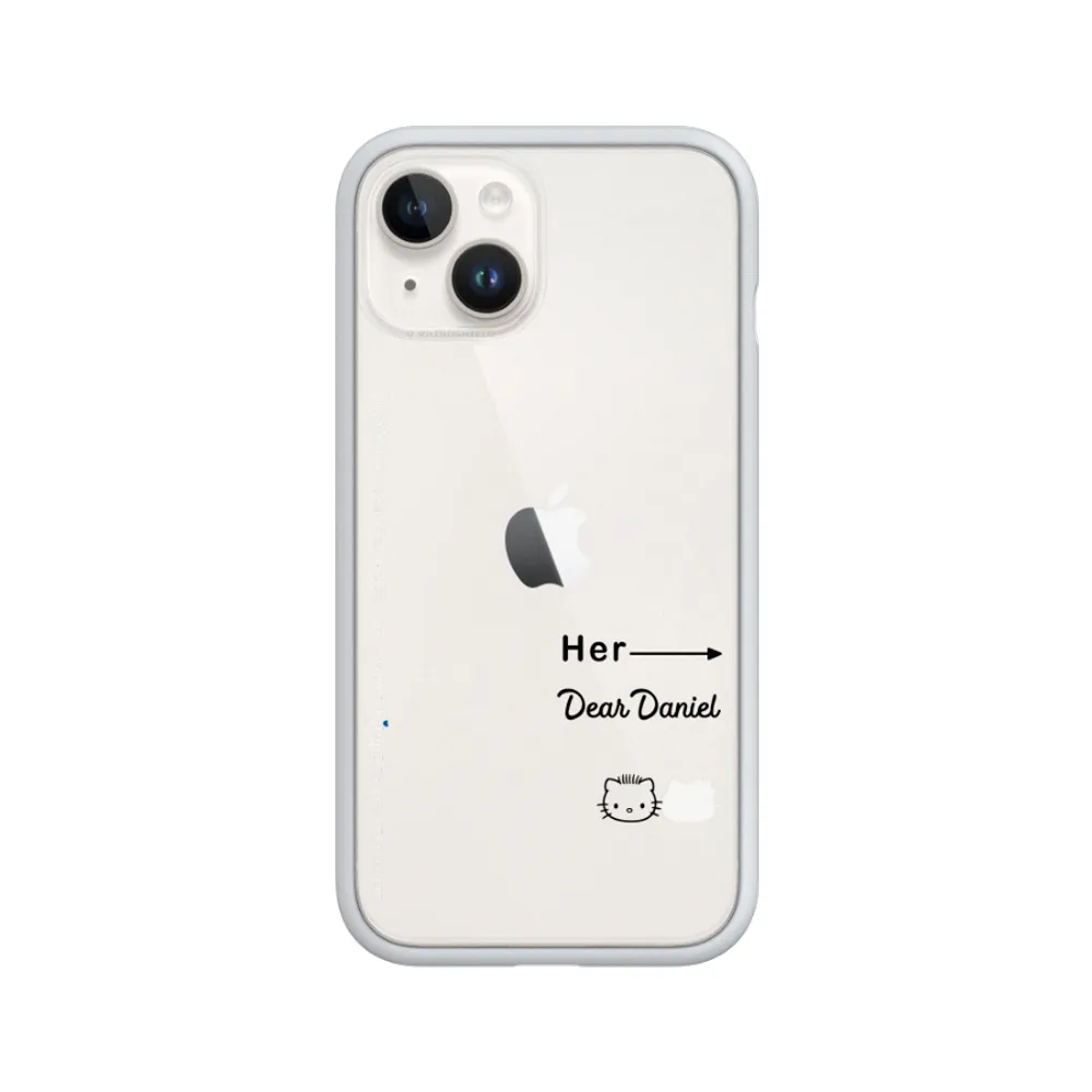 【RHINOSHIELD 犀牛盾】iPhone 13 mini/13 Pro/Max Mod NX邊框背蓋手機殼/她是我的(Hello Kitty)