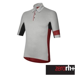 【ZeroRH+】義大利男仕專業運動POLO上衣(酒紅 ECU0763 12M)