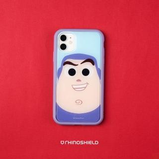 【RHINOSHIELD 犀牛盾】iPhone 13 mini/13 Pro Mod NX邊框背蓋手機殼/玩具總動員-大臉巴斯光年(迪士尼)