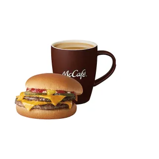 【麥當勞】雙層牛肉吉事堡+熱經典美式咖啡中杯(即享券)