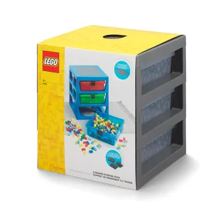 【Room Copenhagen】Room Copenhagen LEGO Drawer Rack 樂高三層抽屜收納遊戲組(樂高收納盒)