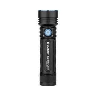 【Olight】電筒王 SEEKER 3 PRO 黑色(4200流明 250米 強泛光LED手電筒 電量顯示 防水 露營 登山)