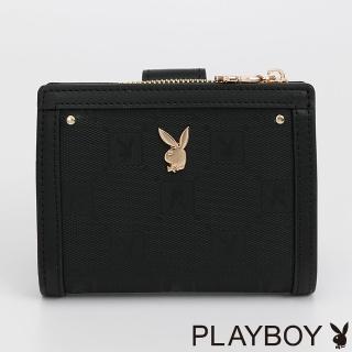 【PLAYBOY】短夾 Brilliant系列(黑色)