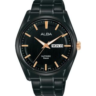 【ALBA】雅柏 簡約設計手錶-42.3mm 母親節 送禮 禮物(AV3543X1/VJ43-X042SD)