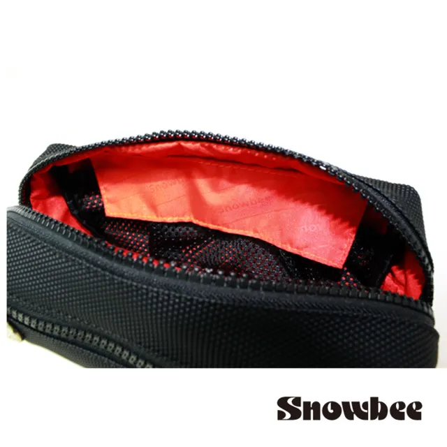 【Snowbee 司諾比】時尚休閒包手拿包收納包(高爾夫袋收納 隨身物品袋 置物袋 運動 防潑水)