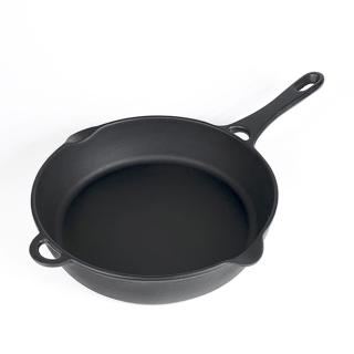 【福介商店】南部鐵器 日本鑄鐵鍋 IWACHU 巖鑄 鑄鐵平底鍋21cm IH爐可用 單柄 炒鍋 煎鍋