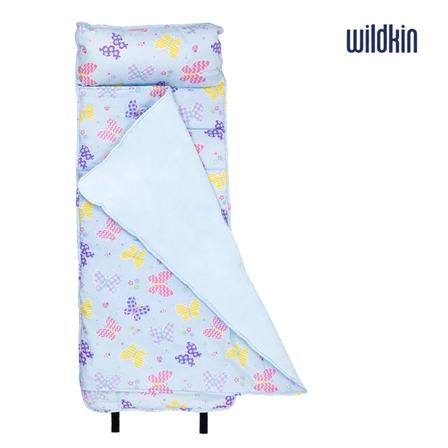 【Wildkin】無毒幼教兒童睡袋(28113蝴蝶花園)