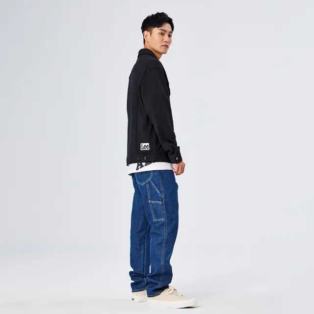 【Lee】出清品-男裝 牛仔褲 / 工裝風 高腰寬鬆小直腳 中藍洗水(LL210277292)