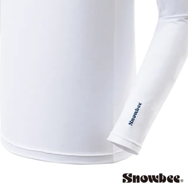 【Snowbee 司諾比】天然蓄熱保暖長袖合身衣(高爾夫長袖球衫 運動 登山 保溫保暖衣 發熱衣)