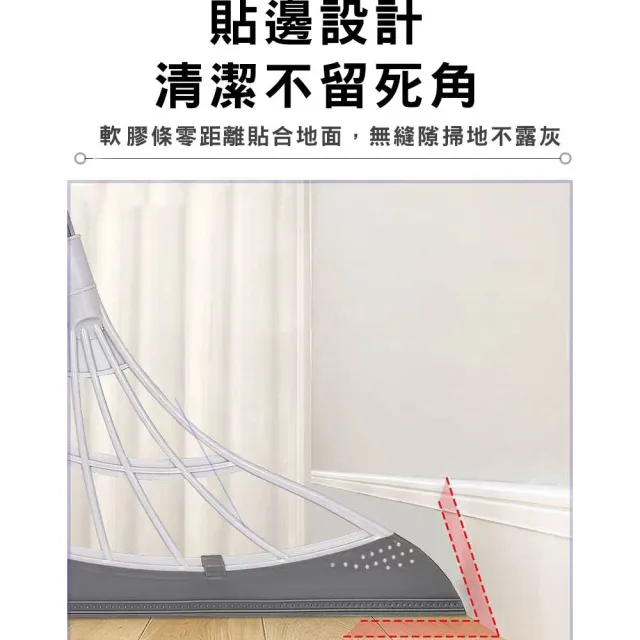 【ROYAL LIFE】熱 銷韓國多功能魔術掃把-2入組